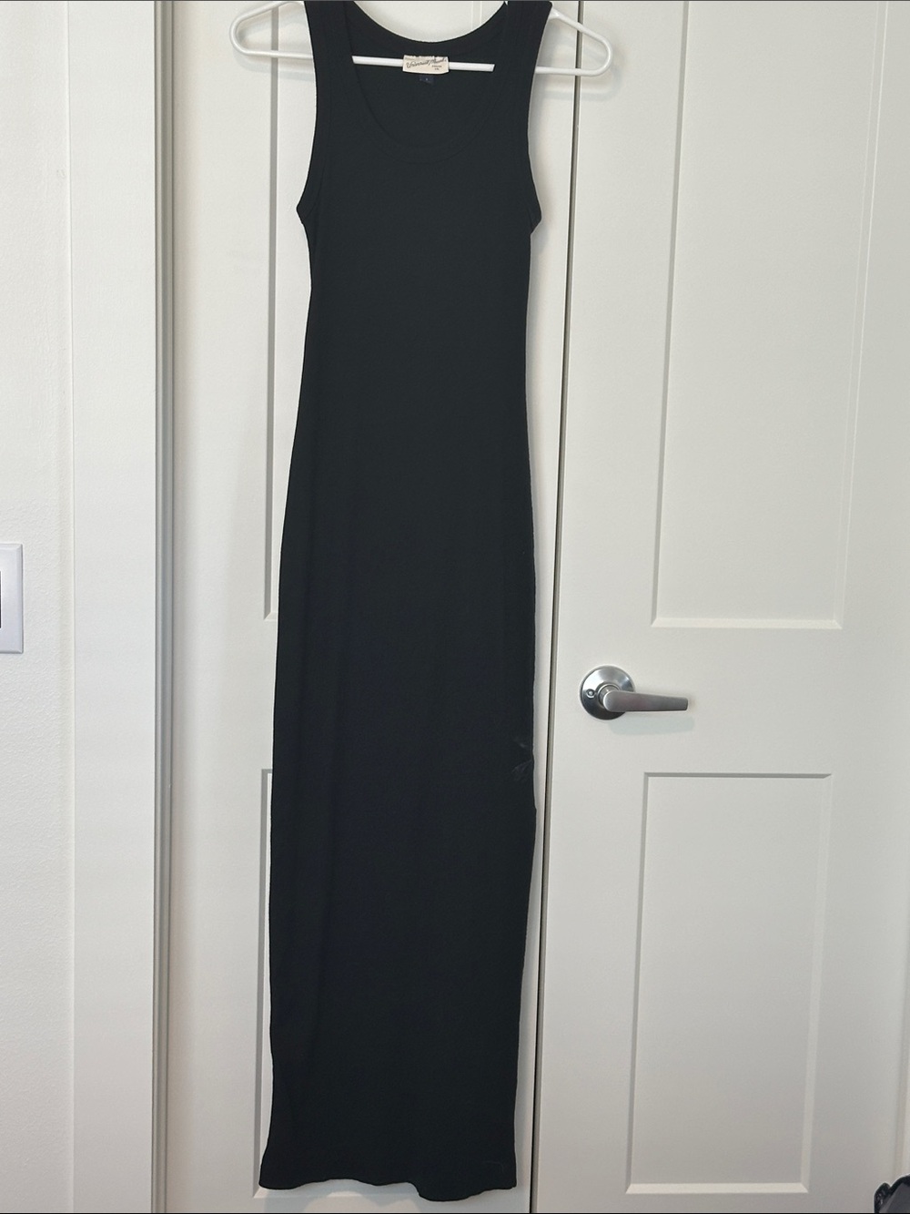 Universal Thread Black Sleeveless Maxi Dress